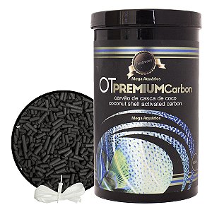 Carvão ativado OceanTech OT Premium Carbon 1000ml 1L aquario