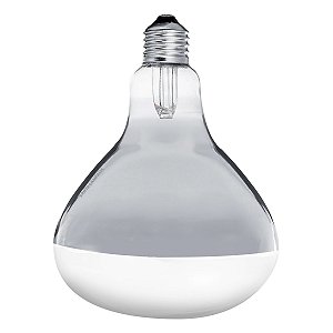 Lâmpada de secagem infravermelho emite calor para répteis 250W
