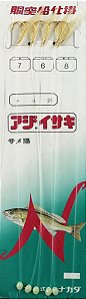 Anzol Sabiki Japonês Pargueira  5 Anzóis Pesca