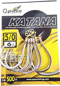 Anzol Para Suporte Hook Katana - 3/0 2,5x2cm