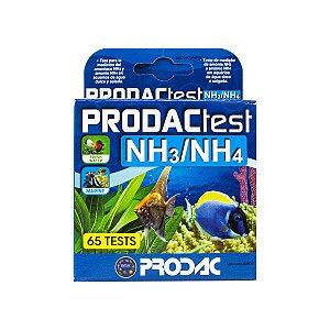 Teste Prodac amônia Nh3 Nh4 aquários água doce ou salgada