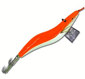 Isca Artificial Camarão Pesca De Lula 6cm Zangarilho anzol