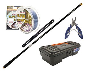 Kit Pesca Completo - Fisgar Pesca