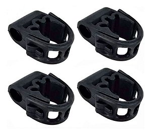 4 Presilhas de Borracha Para Suporte de Bicicleta - Transbike