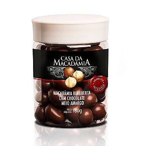 Macadâmia Coberta com Chocolate Meio Amargo