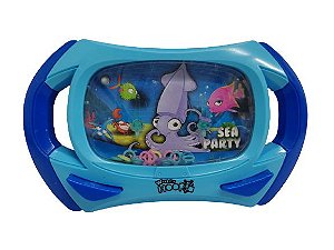 Brinquedo Infantil Jogo Aquaplay Water Game Argola Robô - Rosa