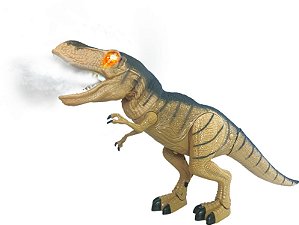 Dinossauro T-Rex Ataca Come E Faz Caquinha C/ Massinha Diver - Blanc Toys -  Felicidade em brinquedos