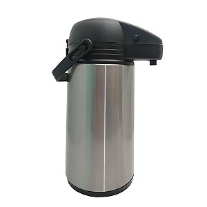 Garrafa Térmica Aço Inox Prata 1 L - 546