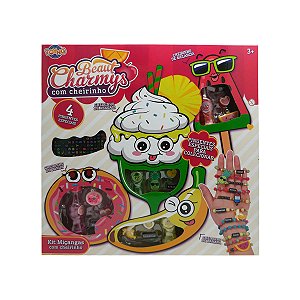Kit Miçangas Com Cheirinho - 4 pingentes especiais - 40490