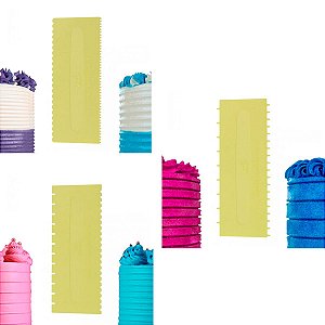 Kit com 3 Espátulas para Modelar Decorativas MOD 14,15,20