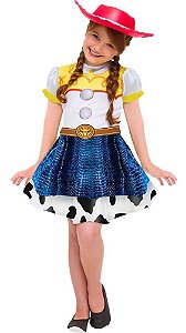 Fantasia Jessie Vaqueira Toy Story Original Vestido Chapeu G