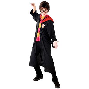 Fantasia Harry Potter 3 Peças Gryffindor Infantil - Sula