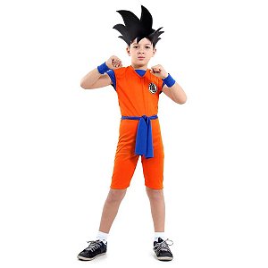 Fantasia Infantil Dragon Ball Curto Goku Pop - Sula