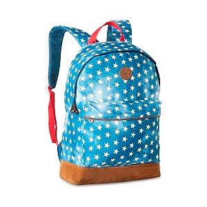 Mochila Escolar Hayup Estrelinhas Juvenil Feminina