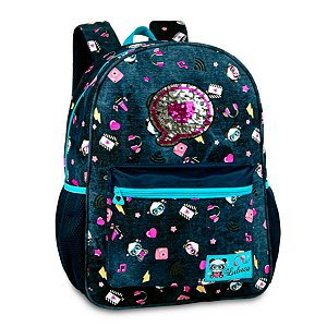Mochila Jeans Costas Luluca Lulike Azul Escuro - Clio