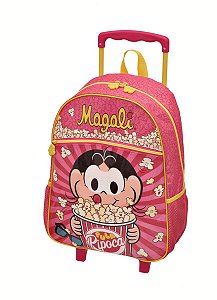 Mochila de Rodinhas Magali Pipoca Rosa - Pacific