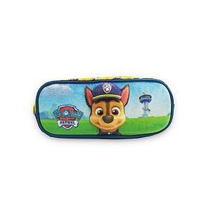 Estojo Escolar Duplo Infantil Patrulha Canina Chase