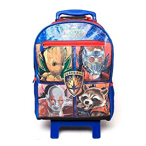 Mochila Escolar de Rodinhas Guardiões das Galaxias - DMW