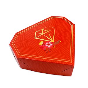 Caixa de Chocolate Decorativa Gourmet Diamante