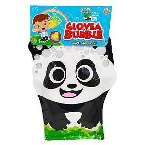 Brinquedo Lança Bolhas de Sabão c/ as Mãos - Panda