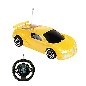 Carrinho Carro Controle Remoto 1:14 Corrida 33cm - Vermelho em