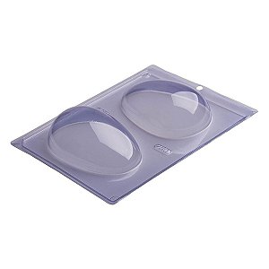 Kit 5 Formas De Acetato Ovo Liso 250g Chocolate Confeitaria