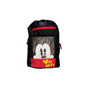 Mochila Escolar Mickey Mouse Costas Material Infantil