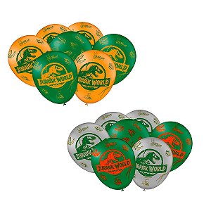 Bola Festcolor 25un Jurassic World