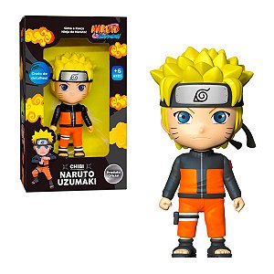 Brinquedo Boneco Naruto Chibi 14CM - Naruto Shippuden