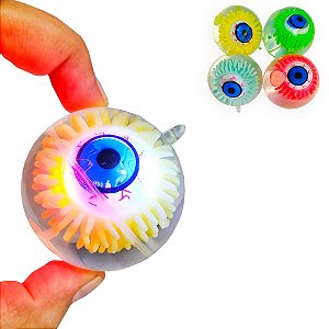 Brinquedo Bolinha de Olho com Led Royal Eye Ball Cores