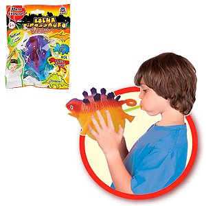 Brinquedo Infantil Bolha de Dinossauro Inflável - Braskit