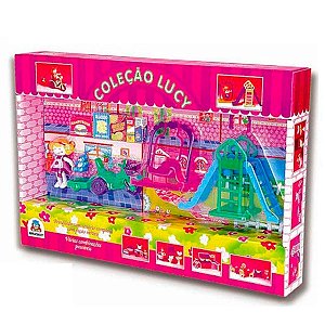 Brinquedo Jogo Infantil Coleção Lucy Caixa Park - Braskit
