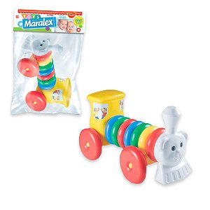 Trem De Brinquedo Com Trilho A Pilha Locomotiva Infantil - Shop Macrozao