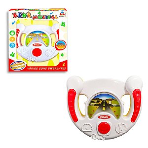 Piano Musical Infantil - Animais - Rosa - 6408 - Braskit - Real Brinquedos