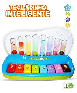 Brinquedo Tecladinho Inteligente zoop toys