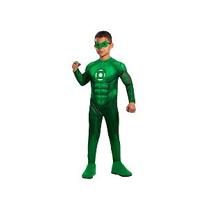 Fantasia infantil Lanterna Verde Hal Jordan Comics Geek