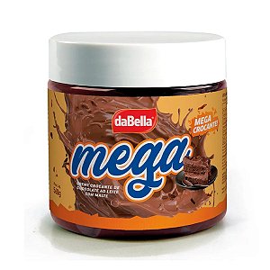 Creme Mega Chocolate Crocante ao Leite c/ Malte 560g daBella