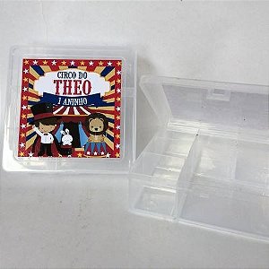 5Un Caixas Organizadoras 11x11 Com 6 Divisórias