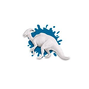Brinquedo Dinossauro Paint Parasaurolophus Colorir Zoop Toys