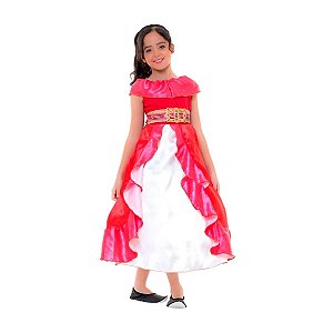 Fantasia Clássica Infantil Feminina Elena de Avalor Regina