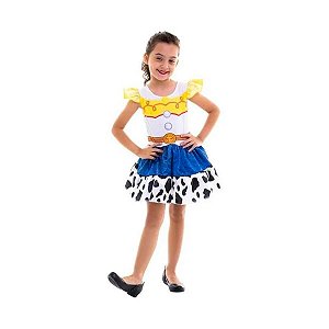 Fantasia Infantil Feminina Jessie Vaqueira Toy Story Pop