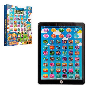 Brinquedo Tablet Interativo Bilíngue Educacional - Art Brink