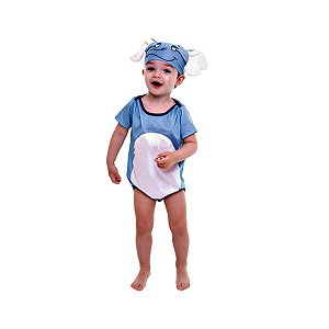 Fantasia Infantil Masculina Bebê Dumbo C/ Touca Regina