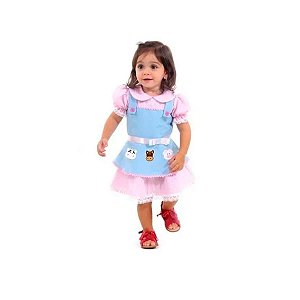 Fantasia Infantil Feminina Fazendinha Sulamericana