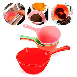 Panelinha C/ Cabo Multiuso Cozinha Confeitaria Cores Lindas