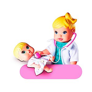 Brinquedo Boneca Best Doctors Milks Brinquedos Loira