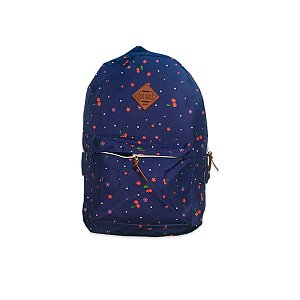 Mochila Escolar Infantil Feminina Cerejinha Clip Style