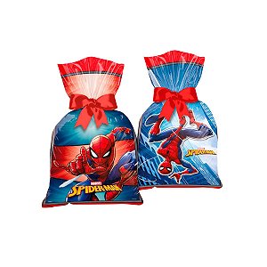 Sacola Surpresa Decorativa Festa Homem Aranha Regina 8Un