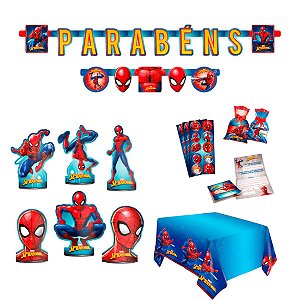 Kit Festa Decorativo Homem Aranha Aniversário - Regina