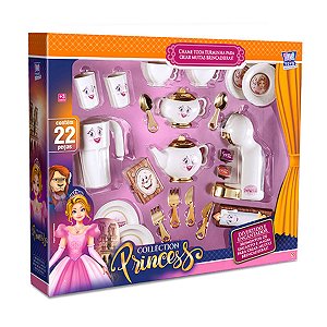 Brinquedo Cozinha da Princesa Coleção 22 Peças - ZucaToys